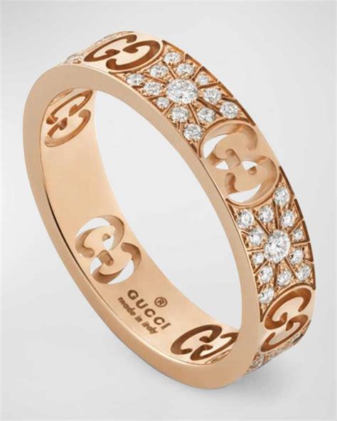 rose gold gucci ring on sale|Gucci gold rings for women.